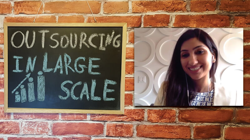 #5 - Interview with Ruby Mehta on Outsourcing in Large Scale