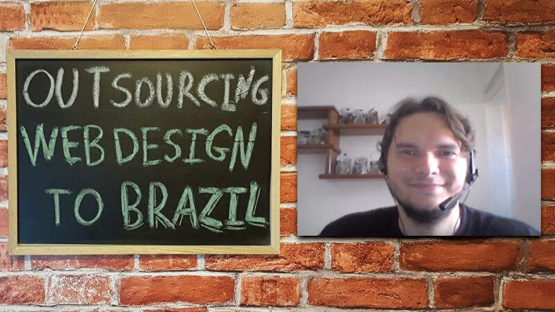 #6 - Interview with Tiago Tavares on Outsourcing Webdesign to Brazil
